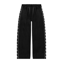 1of1 Kappa Heritage Wide Cut Black Sweat pants