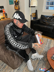 1of1 Kappa Black Track Pants
