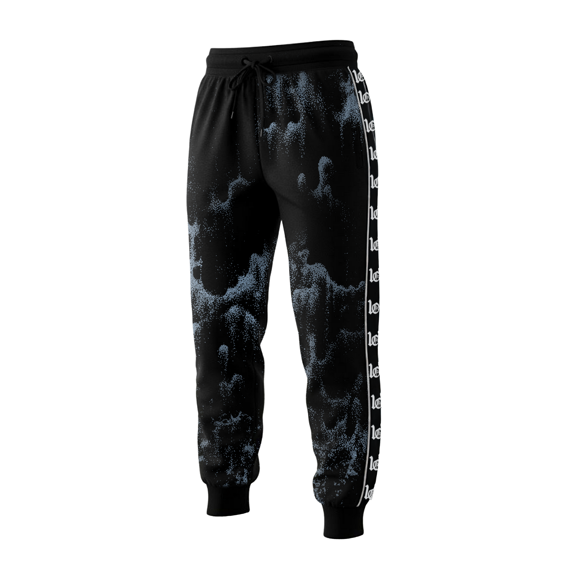 1of1 Kappa Black & Blue Track Pants
