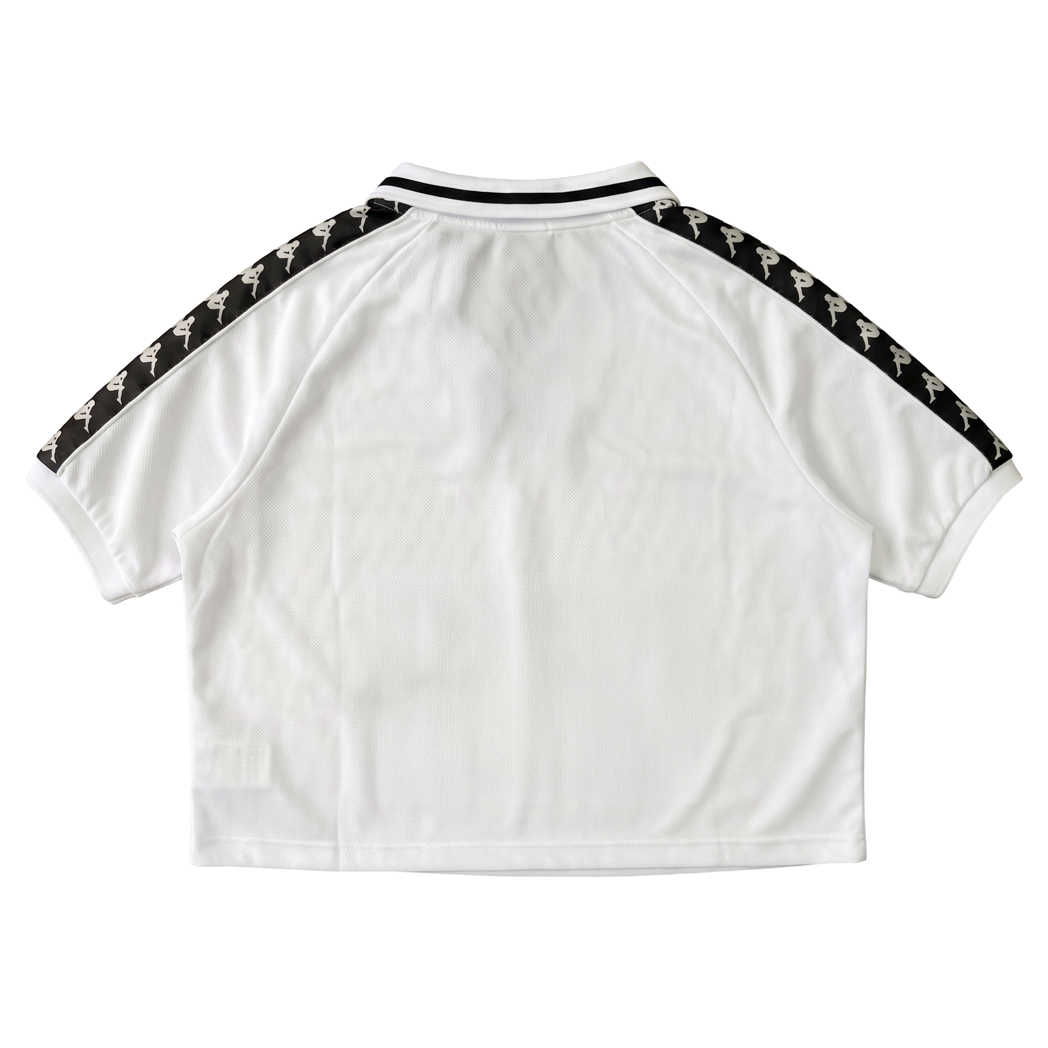L7 x Kappa Jersey Cropped Branca