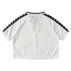 L7 x Kappa Jersey Cropped Branca