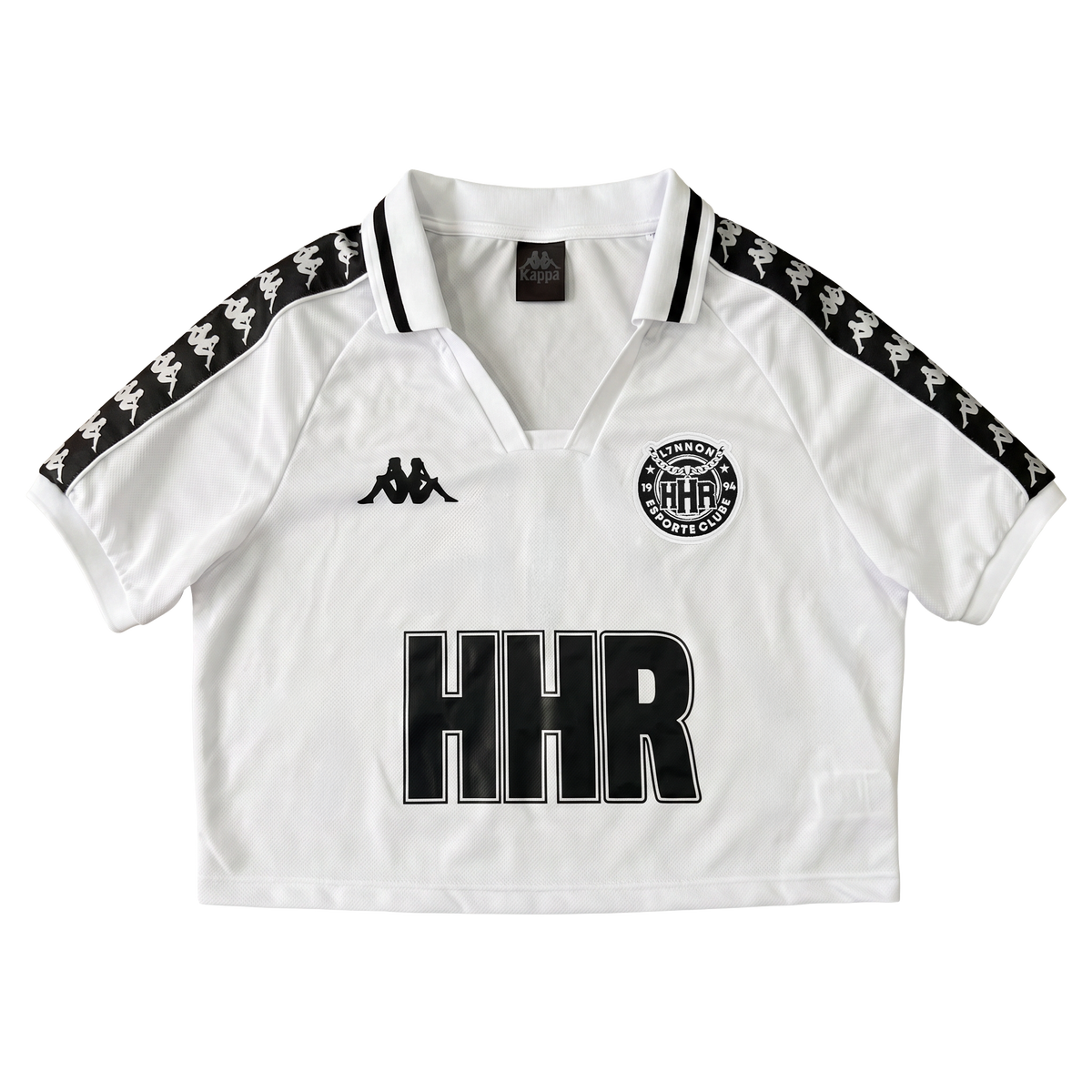 L7 x Kappa Jersey Cropped Branca